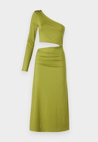 FLO CUT OUT MIDI - Kokteilikleit/peokleit - olive green