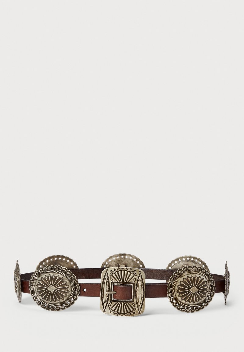 Polo Ralph Lauren 16MM BELT MEDIUM - Ζώνη μέσης - brown