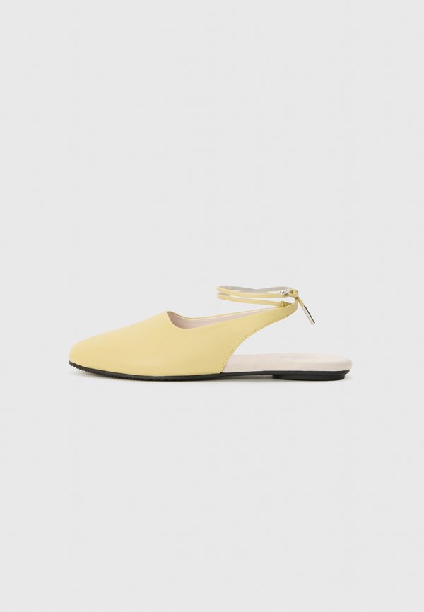Slingback ballet pumps - parsnip