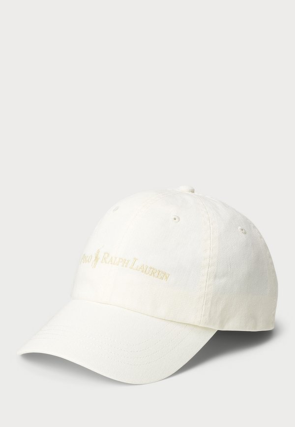 LOGO COTTON TWILL BALL CAP - Cap - clubhouse cream