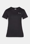 ICONS CREWNECK WITH SMALL LOGO - T-shirts - black