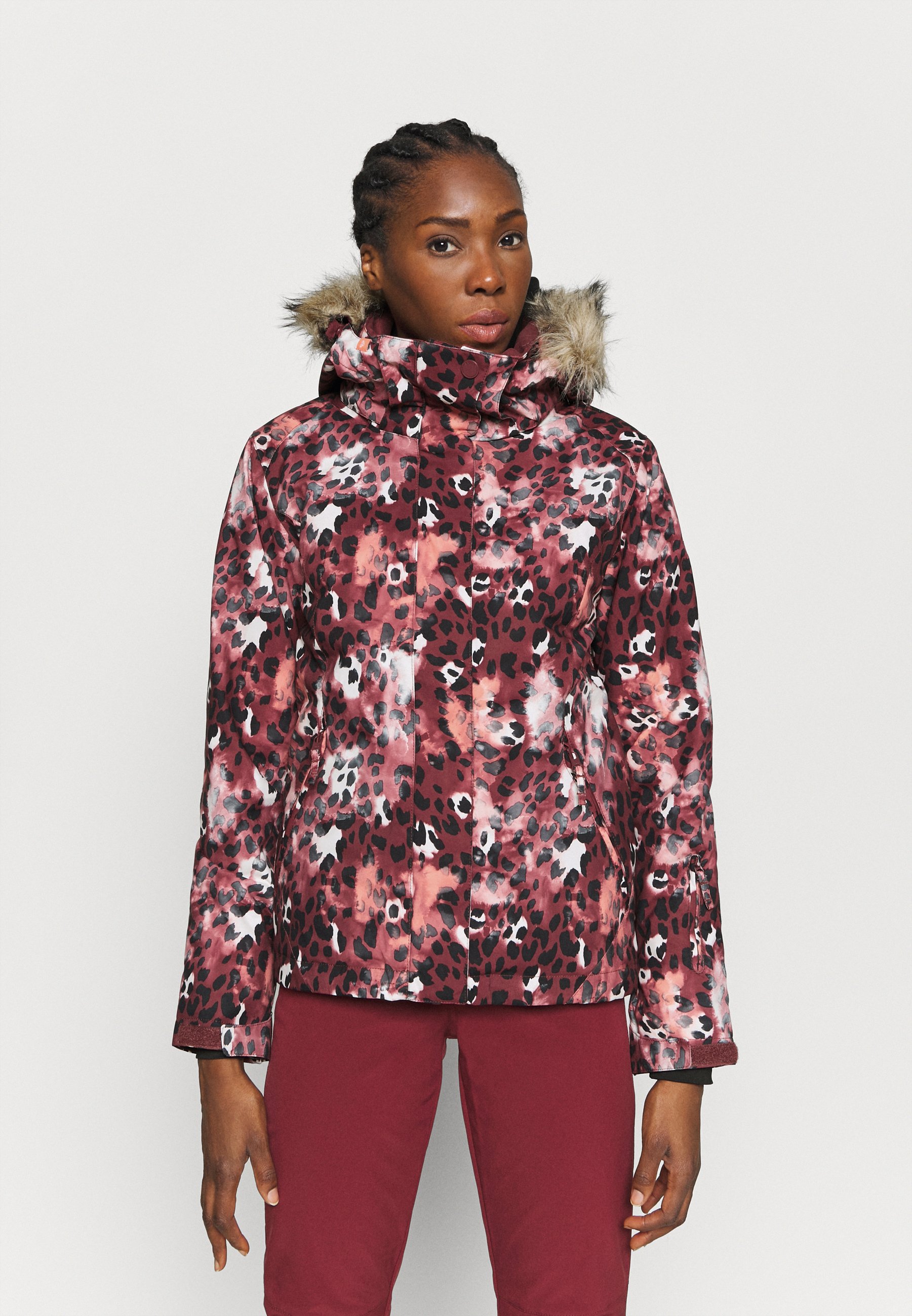 roxy red ski jacket