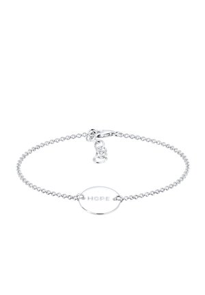 HOPE COIN BASIC CHAIN - Armband - silberfarben