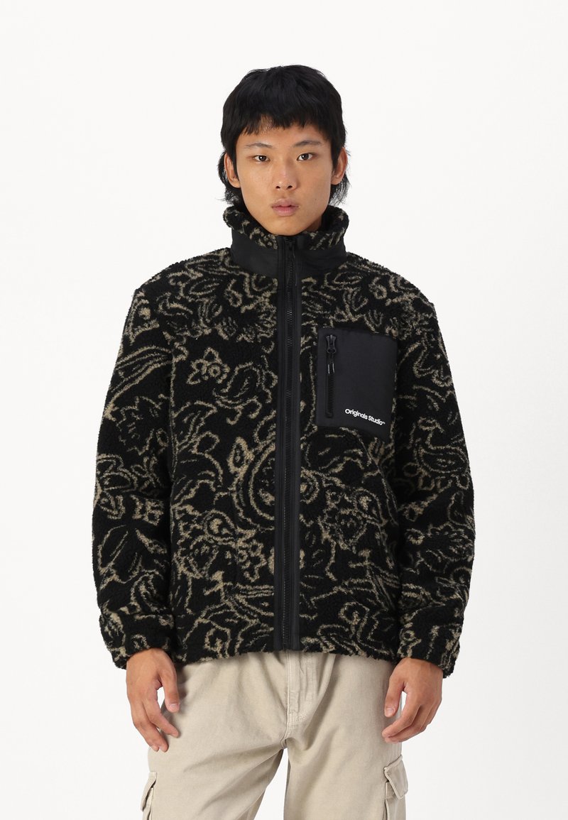 Jack & Jones JORVESTERBRO - Fleecejacke - black