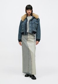 FRAME AVIATOR - Jeansjacka - motion