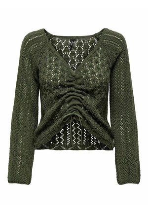 Pullover - dark green