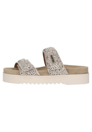 BROOKE  - Muiltjes - pixel offwhite/black