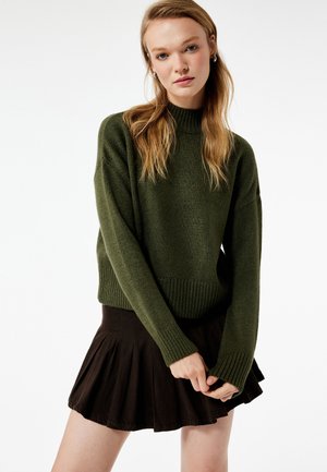 Strickpullover - khaki