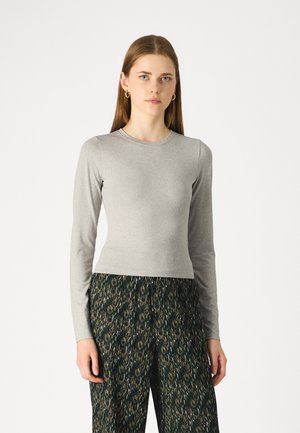 Topper langermet - heather