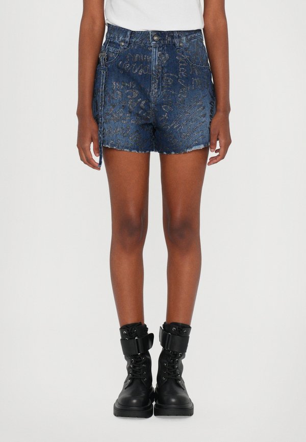 Denim shorts - indigo
