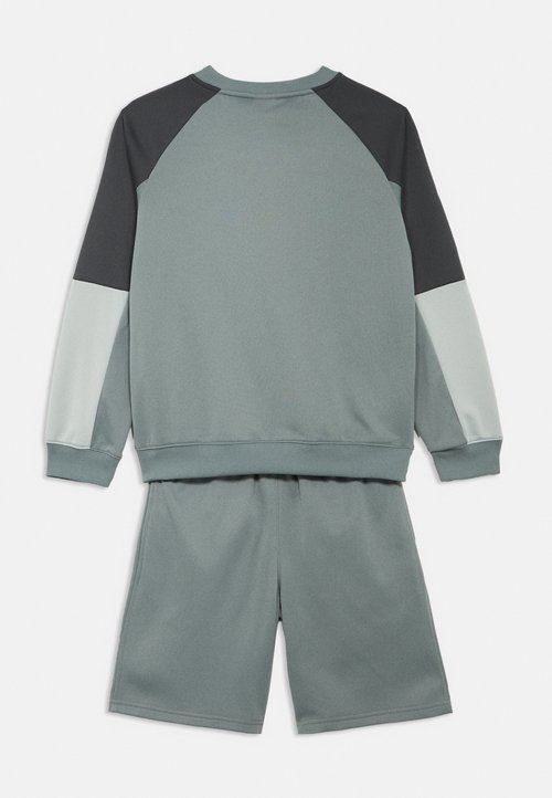 Nike TRACKSUIT CREW - Sweatshirt - smoke grey/anthracite/light smoke grey/white — photo 5