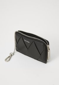 Calvin Klein ZIP AROUND CARDHOLDER - Wallet - black