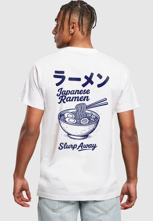 JAPANESE RAMEN TEE - Print T-shirt - white