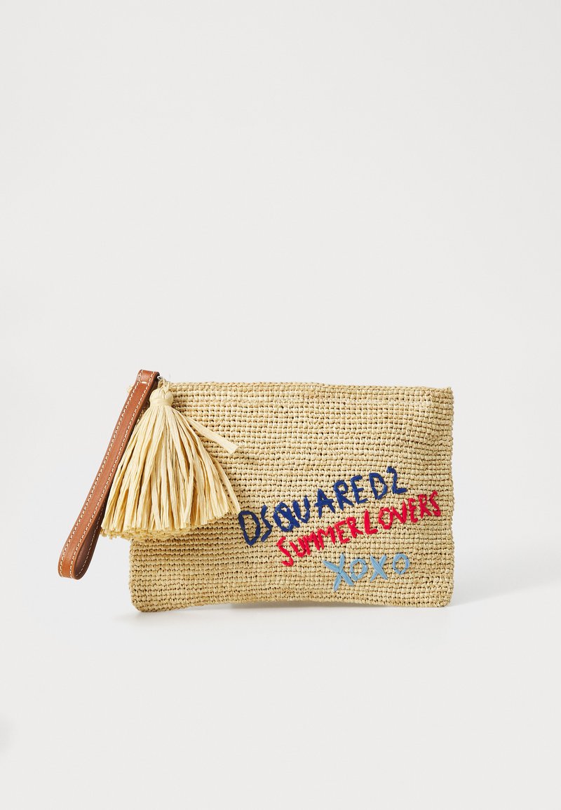 Dsquared2 - POCHETTE - Clutch - beige, Enlarge