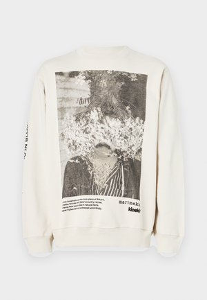 Marimekko LOISTO KETUNLEIPÄ PLACEMENT UNISEX  - Sweatshirt - off white/black