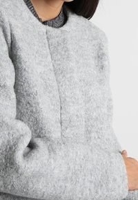 VILA Cappotto classico - light grey