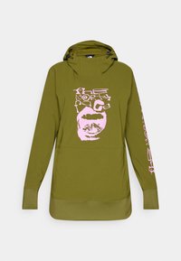 TEKNO PULLOVER HOODIE - Majica s kapuljačom - forest olive