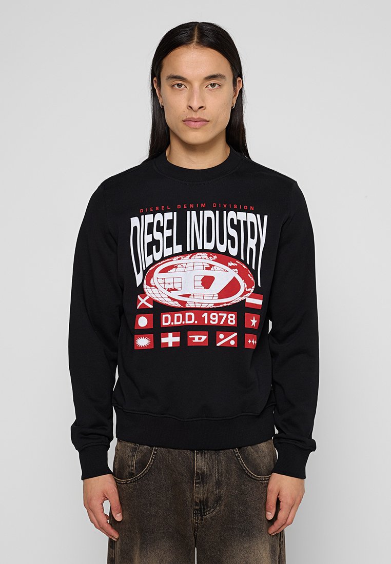 Diesel Sweater zwart