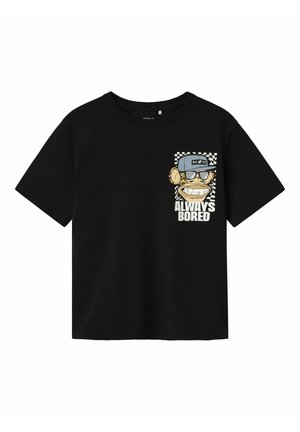 BORED APE - Print T-shirt - black