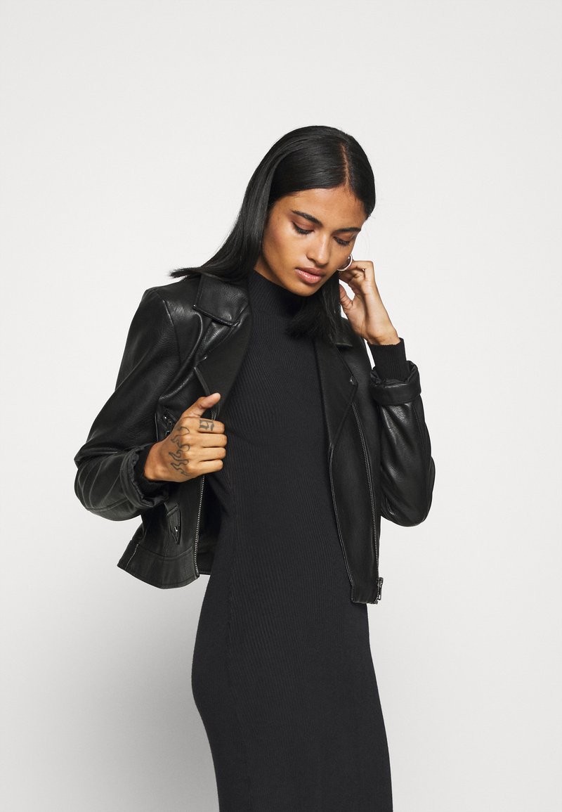 Damen Freizeitkleider | Even&Odd Strickkleid black/schwarz - ZZ24528 Damen Freizeitkleider | Even&Odd Strickkleid black/schwarz - ZZ24528