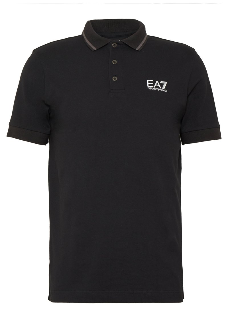 EA7 Emporio Armani Poloshirt zwart EA7 Emporio Armani Poloshirt zwart