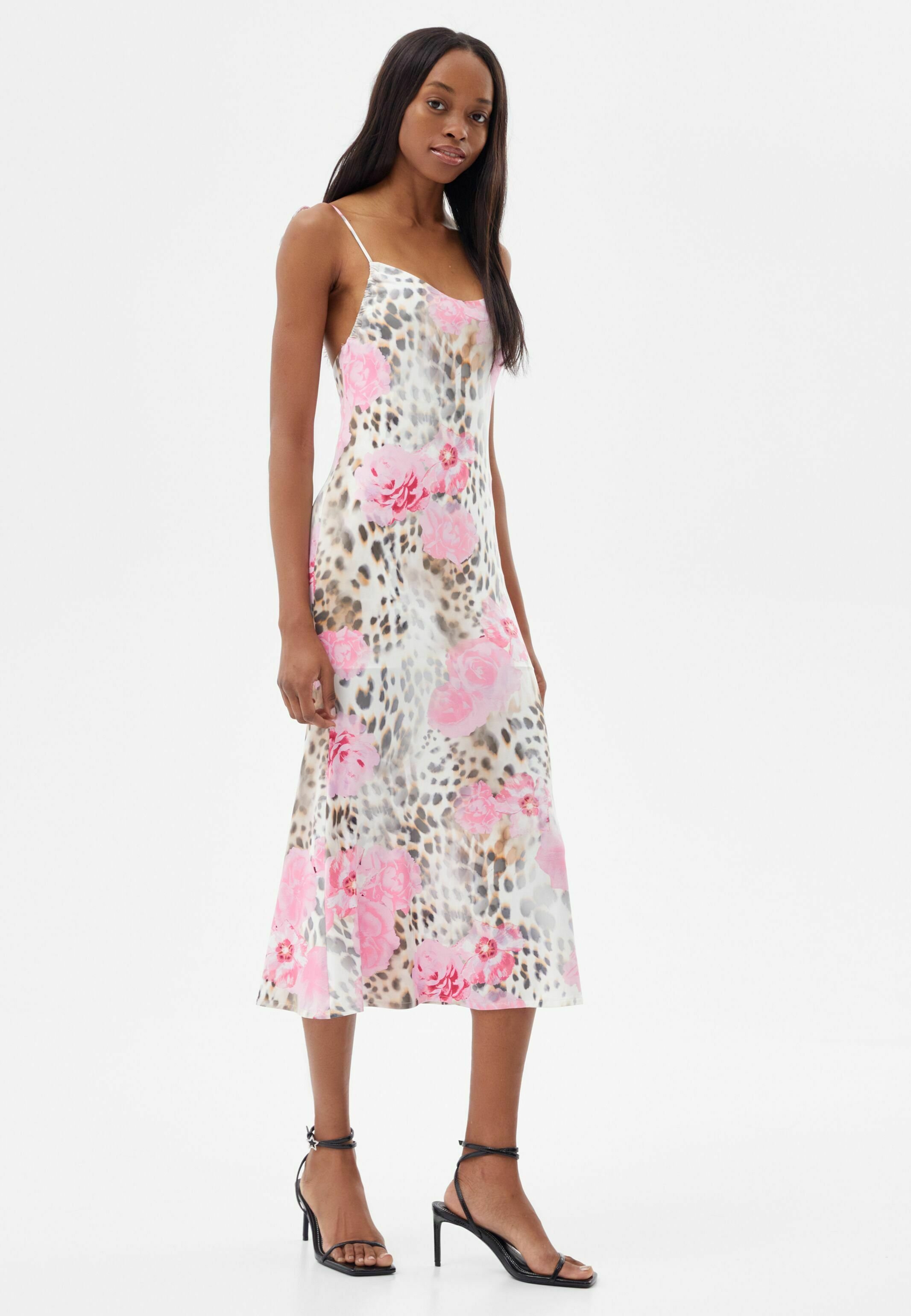 Bershka Vestito estivo - off white/avorio - Zalando.it