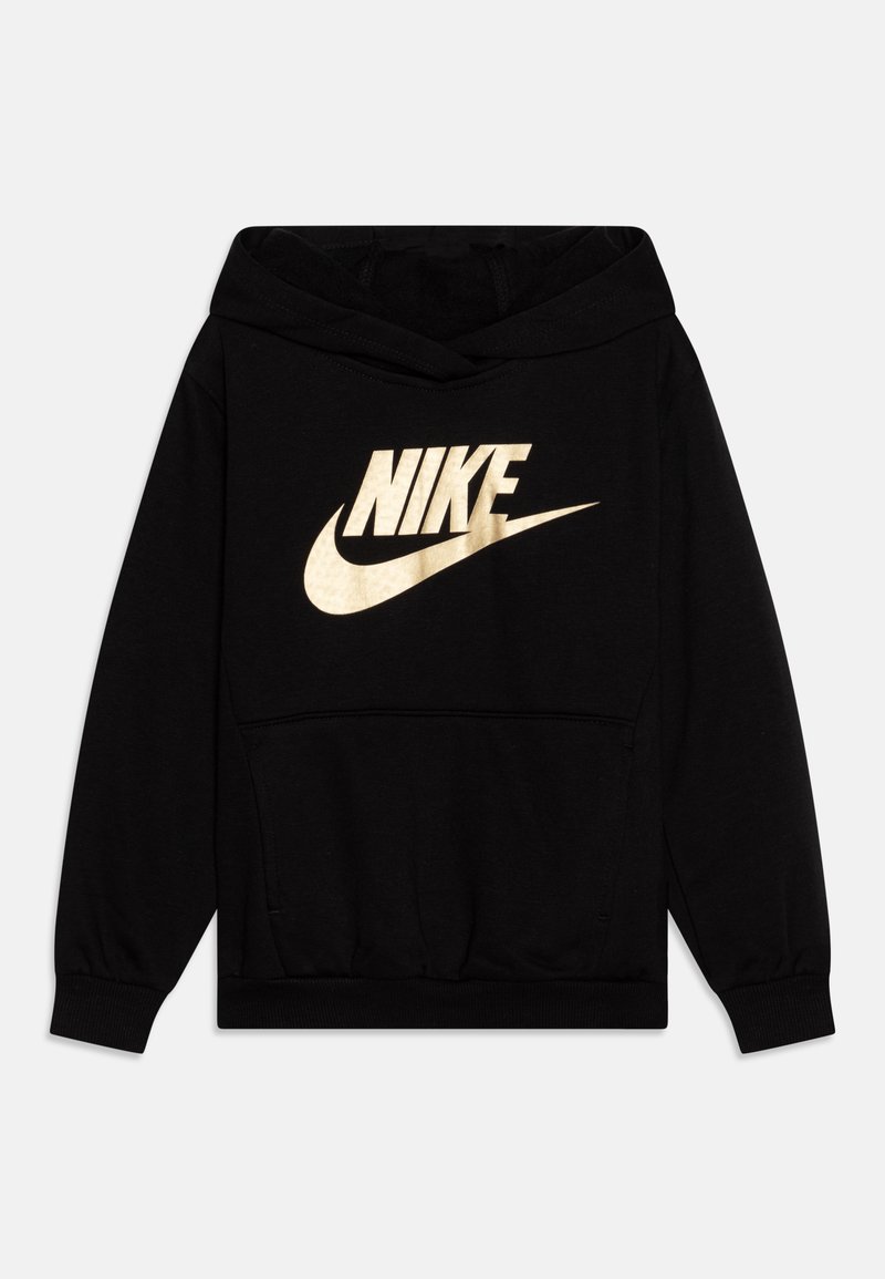 Nike Sportswear CLUB FLEECE UNISEX - Mikina - black/metallic gold