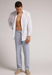 IUMAN Intimissimi Uomo Kalhoty - blau j microriga bco blu