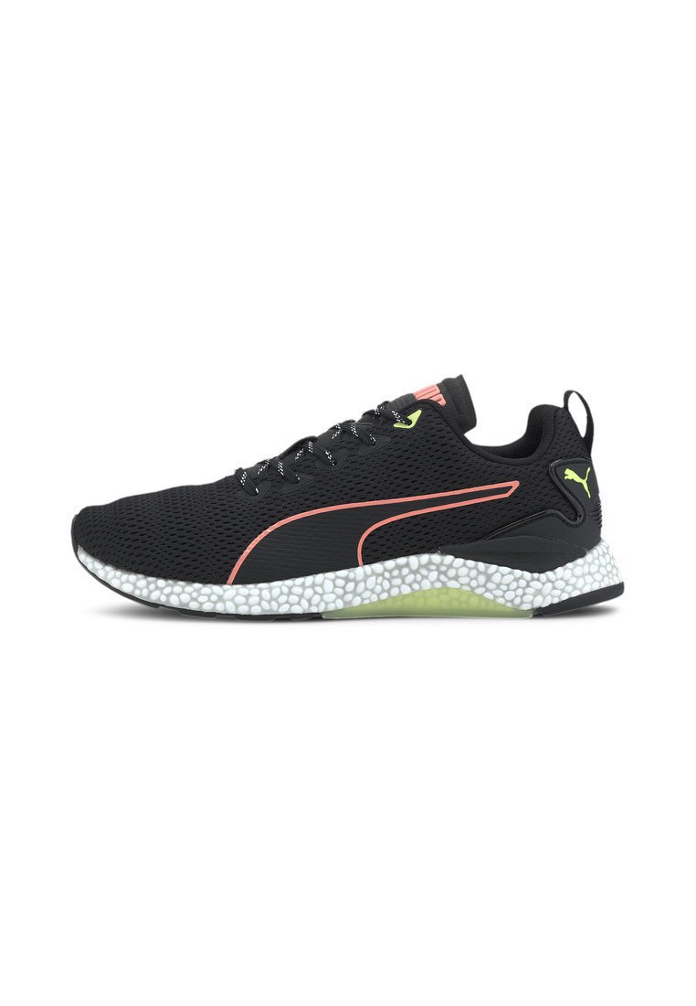Puma HYBRID - Scarpe running neutre - black-fizzy yellow-white/nero -  Zalando.it