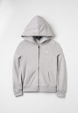 Sudadera con cremallera - light grey