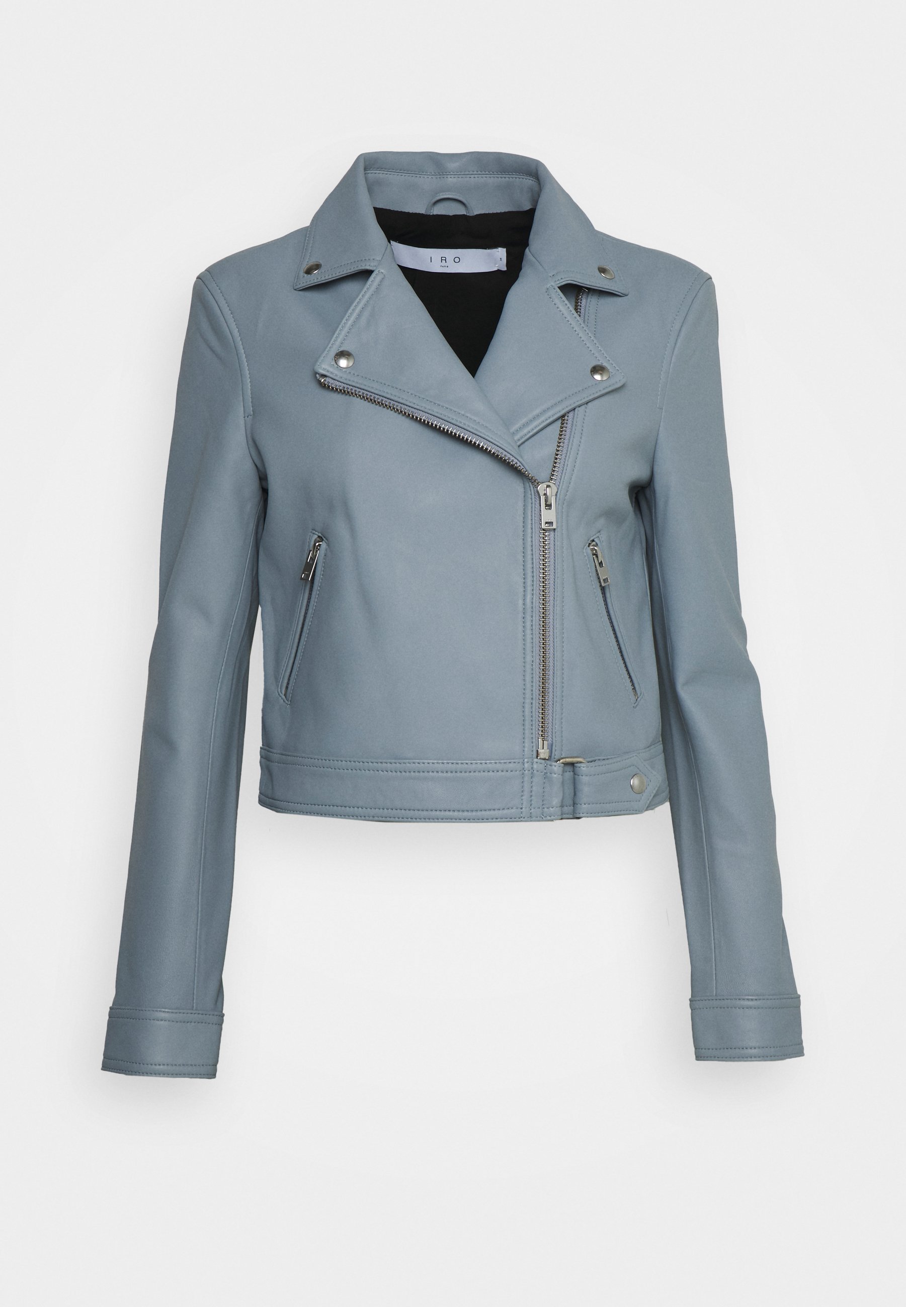 Iro KOLMAR - Leather jacket - calm blue 