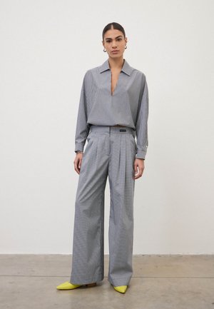 ottod'Ame, Stoffhose - blue grey