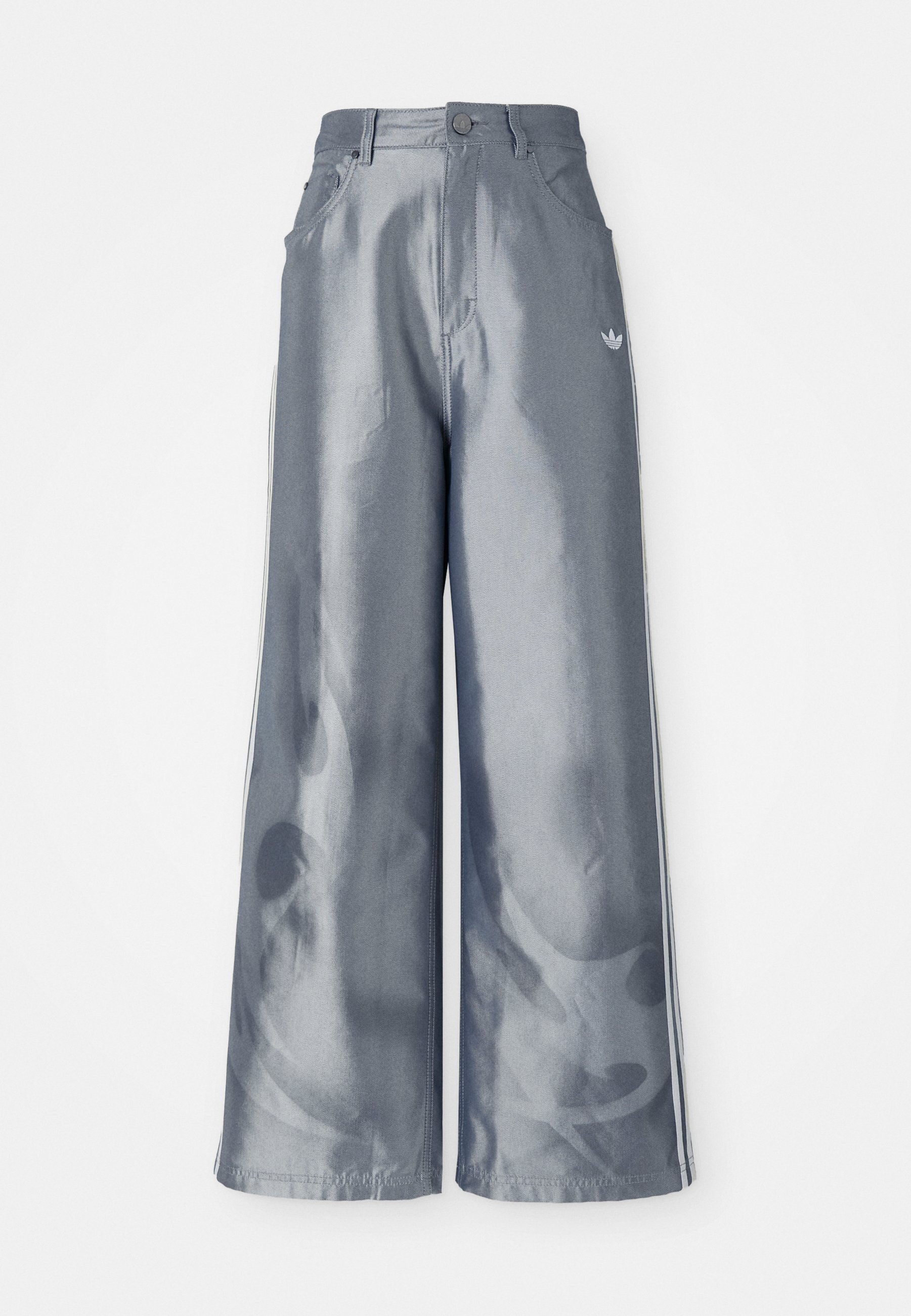 adidas Originals SHINE - Wide leg - light blue
