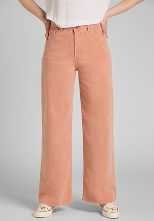 Flared Jeans - salmon
