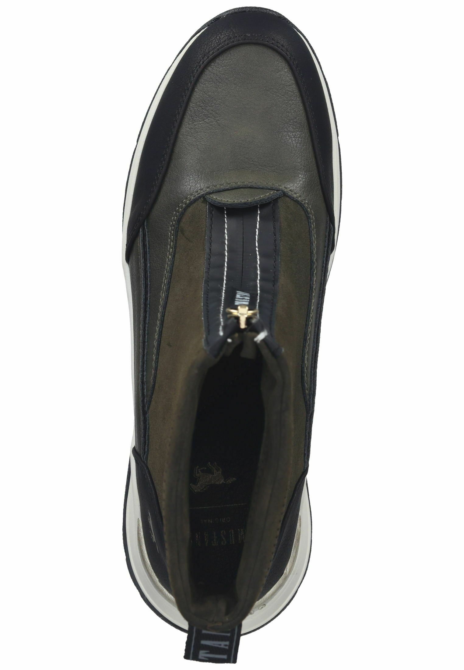 Mustang Stivaletti Chelsea Uomo 4937-501, Pelle Pregiata Con Inserti Elastici, Colore Marrone