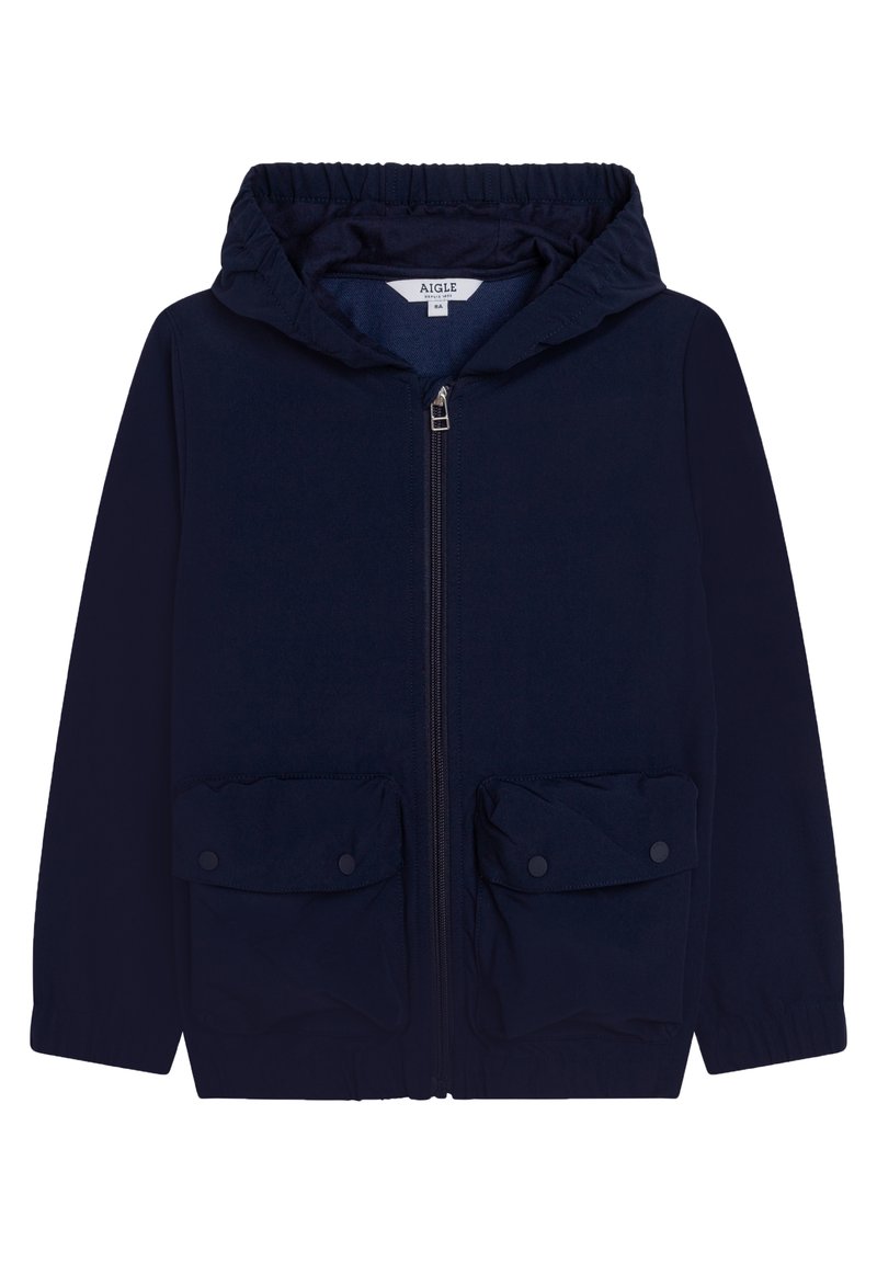 Aigle Sweater met rits blauw Aigle Sweater met rits blauw