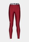 HEATGEAR - Tights - cardinal/white