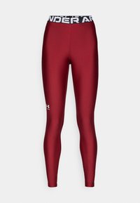 HEATGEAR - Tajice - cardinal/white