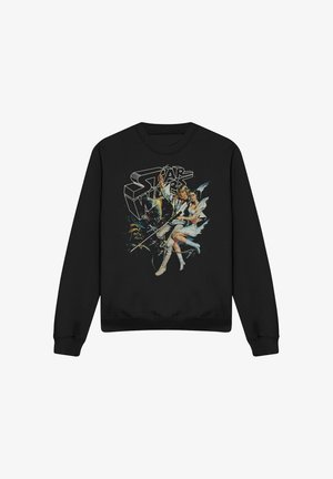 Star Wars, STAR WARS LUKE AND LEIA VINTAGE - Sweatshirt - black