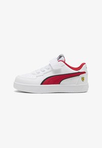 Selezionato, white-rosso corsa