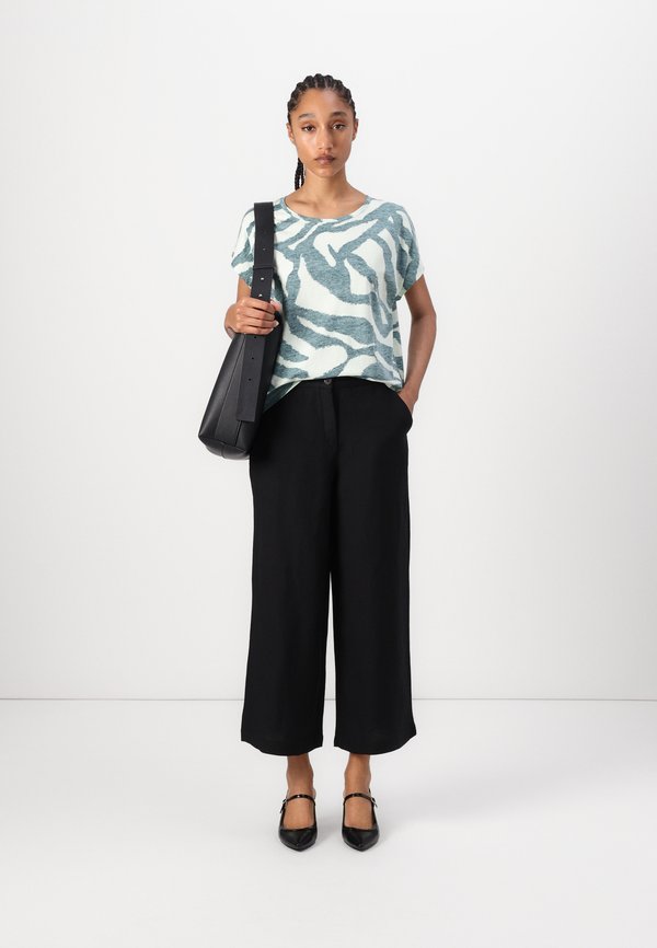 INSIDE PRINTED - Print T-shirt - teal4