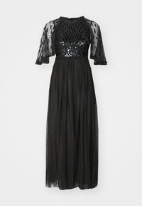 SEQUIN DASH BODICE ANKLE GOWN - Occasion wear - graphite
