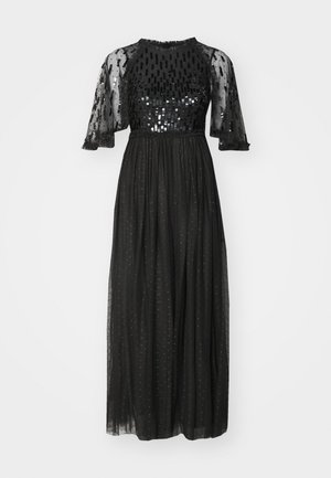 Needle & Thread SEQUIN DASH BODICE ANKLE GOWN - Occasion wear - graphite