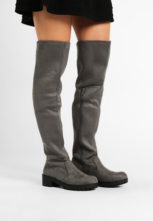 Overknee laarzen - grey