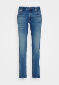 TROUSERS SHAPED FIT SHAPED LEG LOW WAIST REGULAR LENGTH - Straight leg jeans - retro blue wash