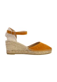 Natural World Platform heels - camel