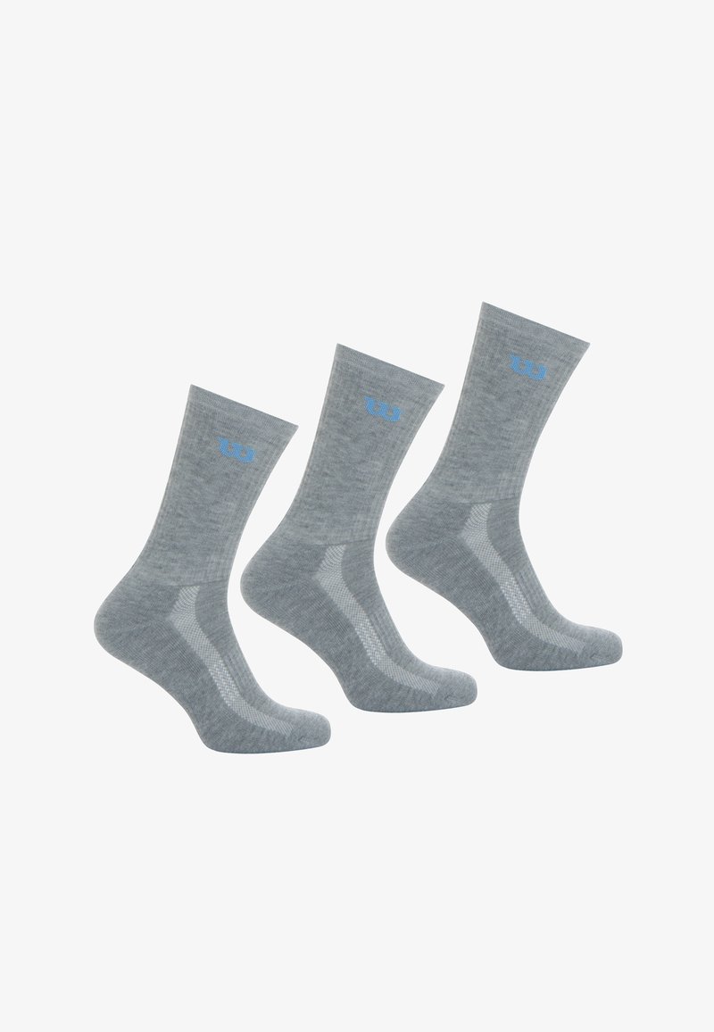 Wilson 3 PACK - Chaussettes de sport - gris