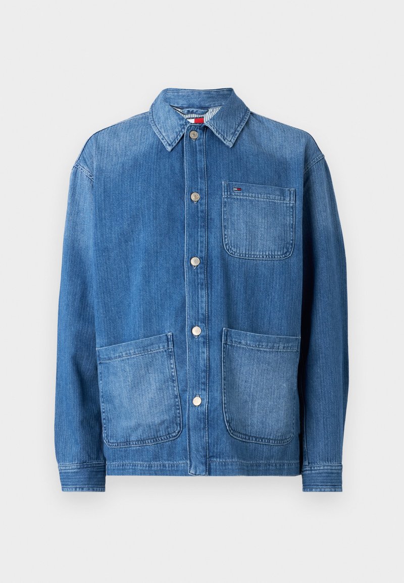 Tommy Jeans Spijkerjas blauw denim/bluedenim Tommy Jeans Spijkerjas blauw denim/bluedenim