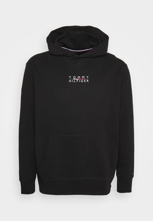 SQUARE LOGO HOODY - Felpa - black