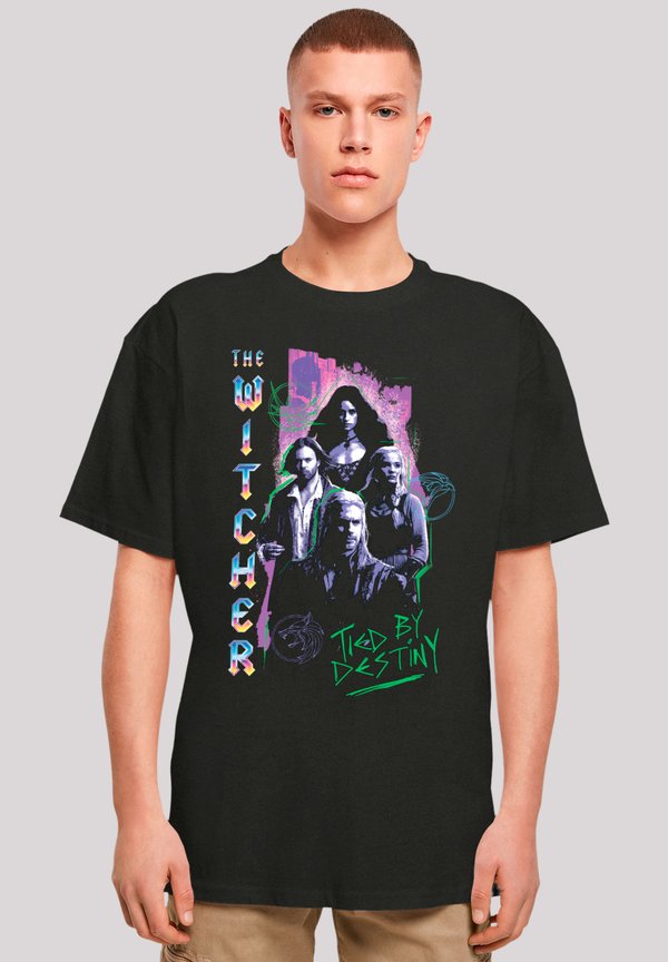 THE WITCHER TIED BY DESTINY NETFLIX TV SERIES - T-Shirt print - schwarz